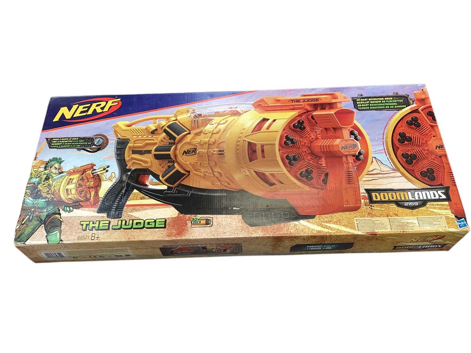 Lot 2519 - Hasbro Nerf The Judge Doomlands 2169, boxed B8571(1)
