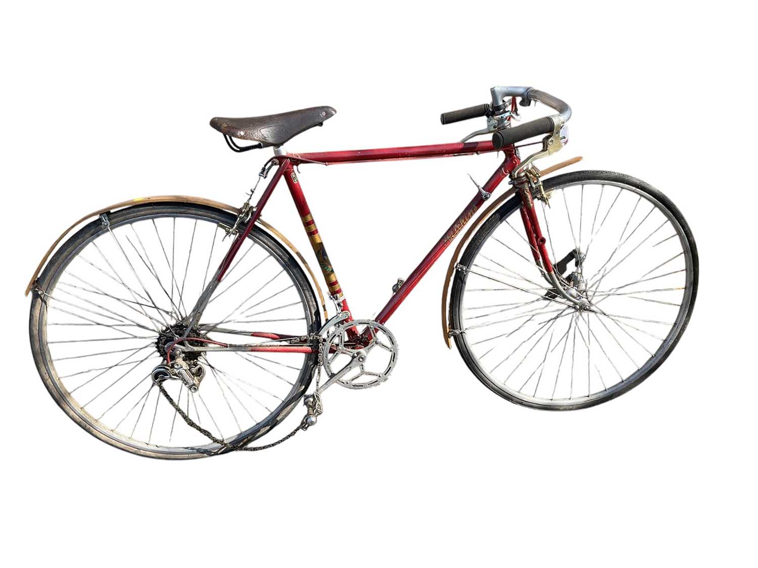 Lot 2686 - Vintage Hetchins racing type bicycle.