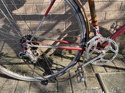 Lot 2686 - Vintage Hetchins racing type bicycle.