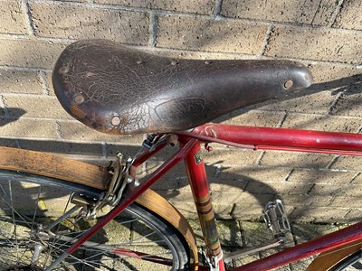 Lot 2686 - Vintage Hetchins racing type bicycle.