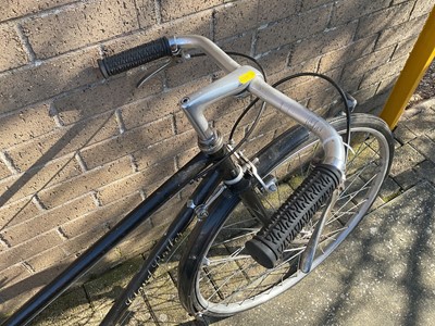 Lot 2692 - Vintage Claud Butler bicycle in black painted finish