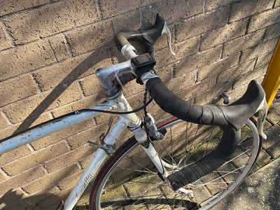 Lot 2696 - Carlton racing bicycle in pearl white finish.