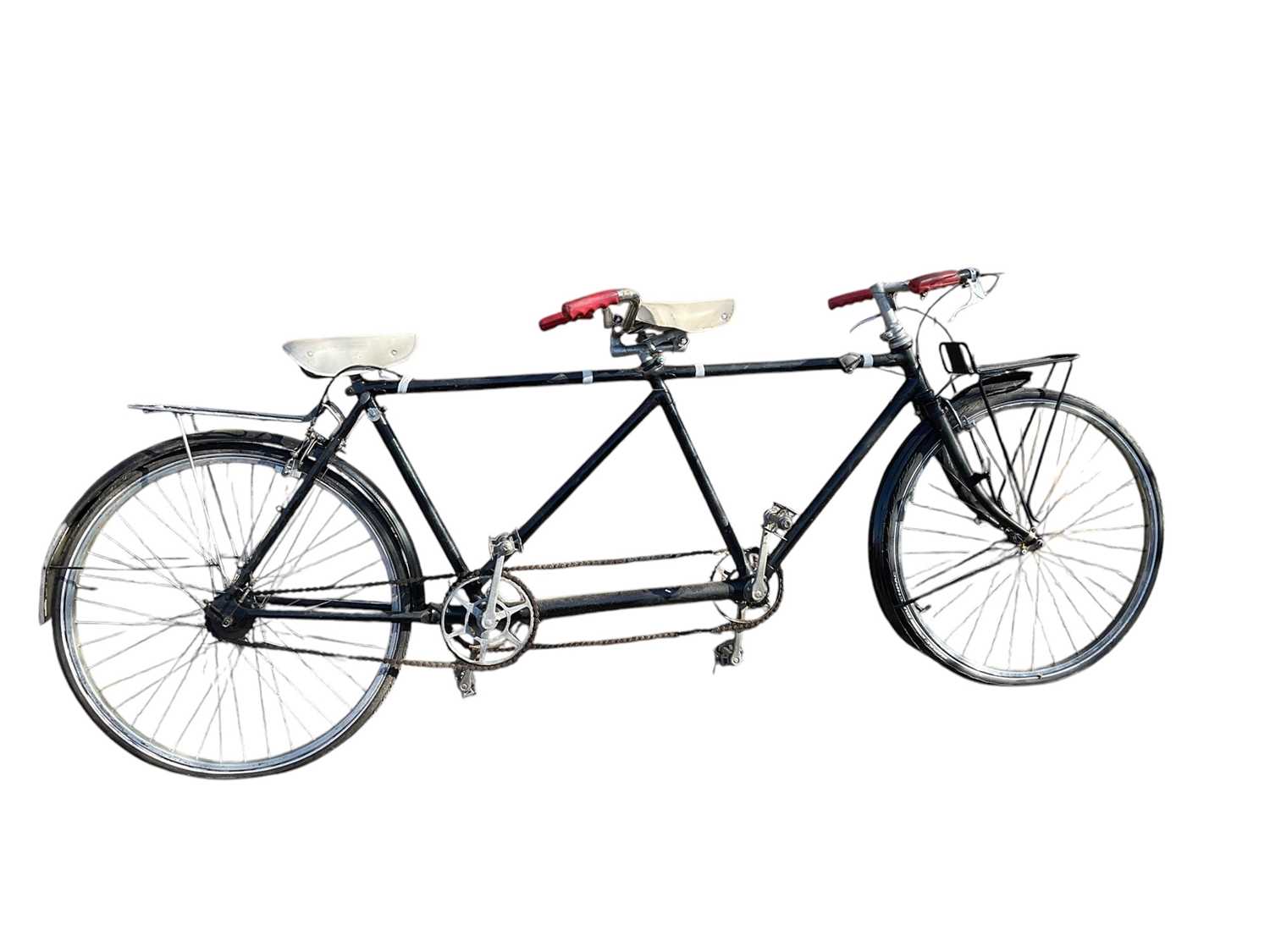 Lot 2700 - Vintage Tandem bicycle (apparently unbranded).
