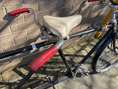Lot 2700 - Vintage Tandem bicycle (apparently unbranded).