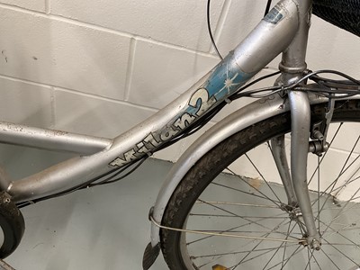 Lot 2701 - Milan 2 electric assisted bicycle in silver finish.