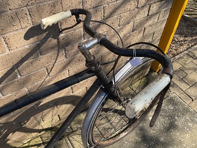 Lot 2705 - Vintage BSA bicycle with Brooks saddle