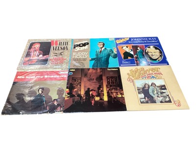 Lot 2354 - Large collection of LP records including Dire Straits, Neil Diamond, Animals, Madonna, Aretha Franklin, various country etc