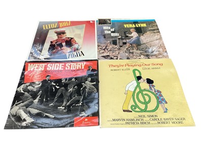 Lot 2354 - Large collection of LP records including Dire Straits, Neil Diamond, Animals, Madonna, Aretha Franklin, various country etc