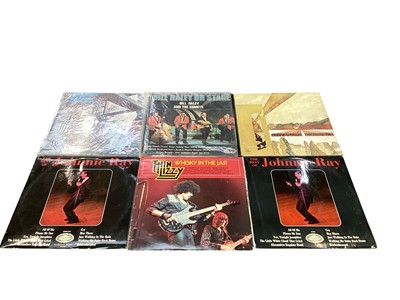 Lot 2354 - Large collection of LP records including Dire Straits, Neil Diamond, Animals, Madonna, Aretha Franklin, various country etc