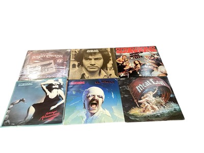 Lot 2354 - Large collection of LP records including Dire Straits, Neil Diamond, Animals, Madonna, Aretha Franklin, various country etc