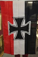 Lot 738 - First World War Imperial German battle flag -...