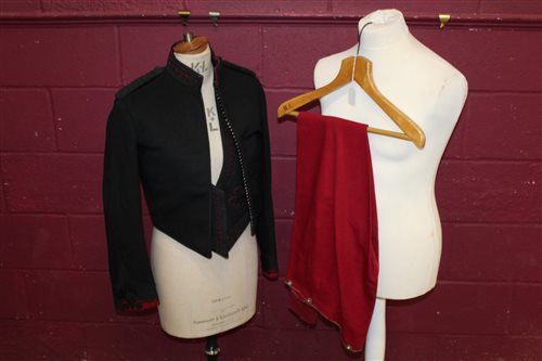 Lot 746 - 1930s officers' evening dress uniform with...