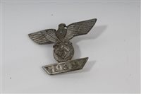 Lot 757 - Nazi Iron Cross - 1939 clasp award badge with...