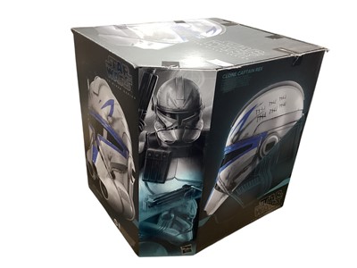 Lot 116 - Hasbro Star Wars Black Series Clone Captain Rex Helmet, boxed (1)