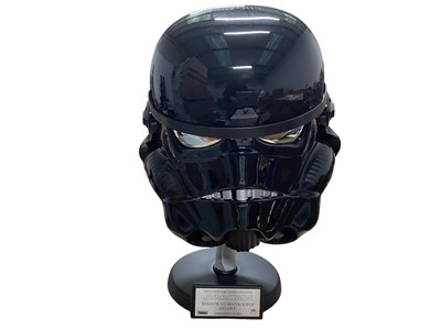 Lot 124 - Master Replicas Star Wars 2007 Collectors Society Exclusive Limited Edition Shadow Storm Trooper Helmet, boxed with certificate (1)