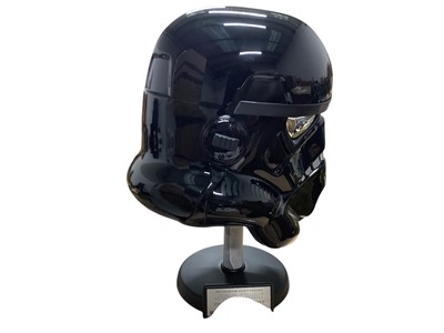 Lot 124 - Master Replicas Star Wars 2007 Collectors Society Exclusive Limited Edition Shadow Storm Trooper Helmet, boxed with certificate (1)