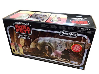 Lot 263 - Kenner Star Wars The Vintage Collection The Book of Boba Fett Boba Fett's Starship, boxed (1)