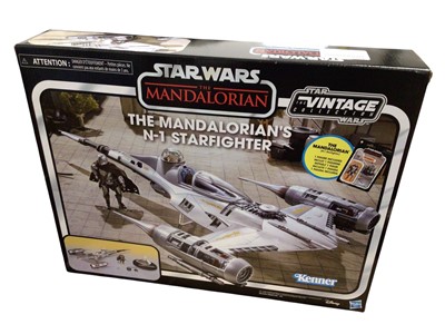 Lot 265 - Kenner Star Wars The Vintage Collection The Mandalorian The Mandalorian's N-1 Starfighter, boxed (1)