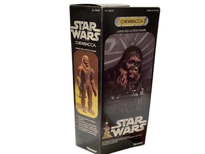 Lot 255 - Kenner (c1977) Star Wars Chewbacca 15" action figure, in sealed window box (window is loose seal detached from box), No.38600 (1)