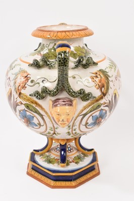 Lot 45 - Italian maiolica vase