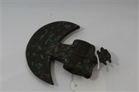 Lot 827 - Ancient Luristan (Iran) bronze axe head with...