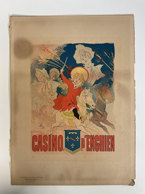 Lot 152 - Les Maîtres de L'Affiche Imprimerie Chaix 1890-1900, six coloured lithograph plates, with blind stamps, laid on card