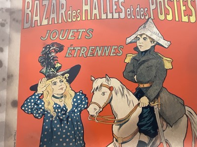 Lot 304 - Les Maîtres de L'Affiche Imprimerie Chaix 1890-1900, six coloured lithograph plates, with blind stamps, laid on card