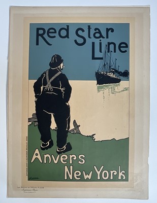 Lot 304 - Les Maîtres de L'Affiche Imprimerie Chaix 1890-1900, six coloured lithograph plates, with blind stamps, laid on card