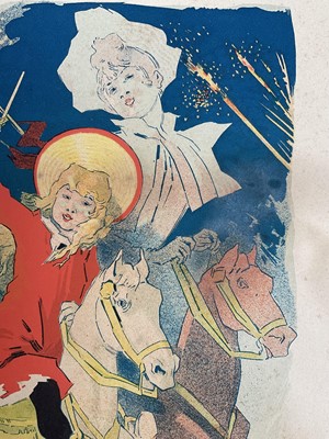 Lot 304 - Les Maîtres de L'Affiche Imprimerie Chaix 1890-1900, six coloured lithograph plates, with blind stamps, laid on card