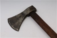 Lot 831 - Scarce First World War American military axe...