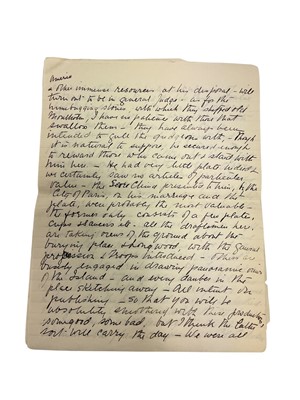 Lot 75 - The death of Napoleon Bonaparte, 5th May 1821 on St. Helena, historically important first hand detailed written account of Napoleon's death and the subsequent events following it in the form of t...