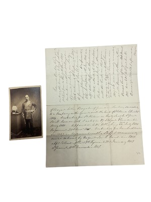 Lot 75 - The death of Napoleon Bonaparte, 5th May 1821 on St. Helena, historically important first hand detailed written account of Napoleon's death and the subsequent events following it in the form of t...