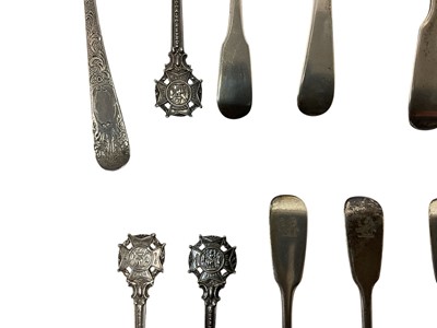 Lot 258 - Collection of silver flatware