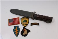 Lot 844 - US Vietnam Special Forces fighting Bowie knife...