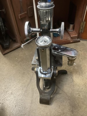 Lot 246 - Two cased microscopes