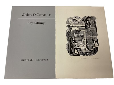 Lot 1026 - Two John Scorror O'Connor (1913-2004) limited edition woodcut engravings
