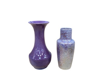 Lot 943 - Two large Ruskin pottery vases