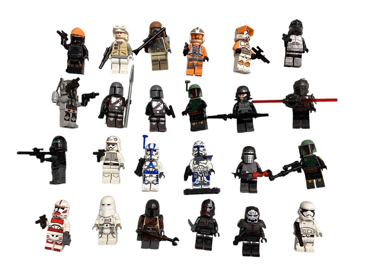 Lot 311 - Lego Star Wars mini figs & miniature Funko Pops (1 box)