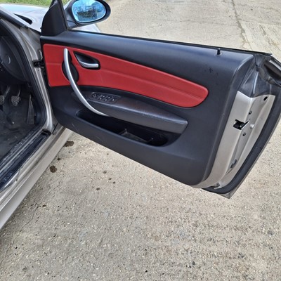 Lot 81 - 2008 BMW 118i SE 2.0 petrol, manual, 2-door convertible, reg. no. AO08 RRV