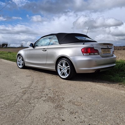 Lot 81 - 2008 BMW 118i SE 2.0 petrol, manual, 2-door convertible, reg. no. AO08 RRV