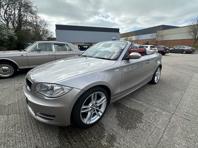 Lot 81 - 2008 BMW 118i SE 2.0 petrol, manual, 2-door convertible, reg. no. AO08 RRV