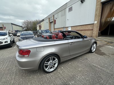 Lot 81 - 2008 BMW 118i SE 2.0 petrol, manual, 2-door convertible, reg. no. AO08 RRV