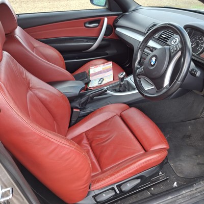 Lot 81 - 2008 BMW 118i SE 2.0 petrol, manual, 2-door convertible, reg. no. AO08 RRV