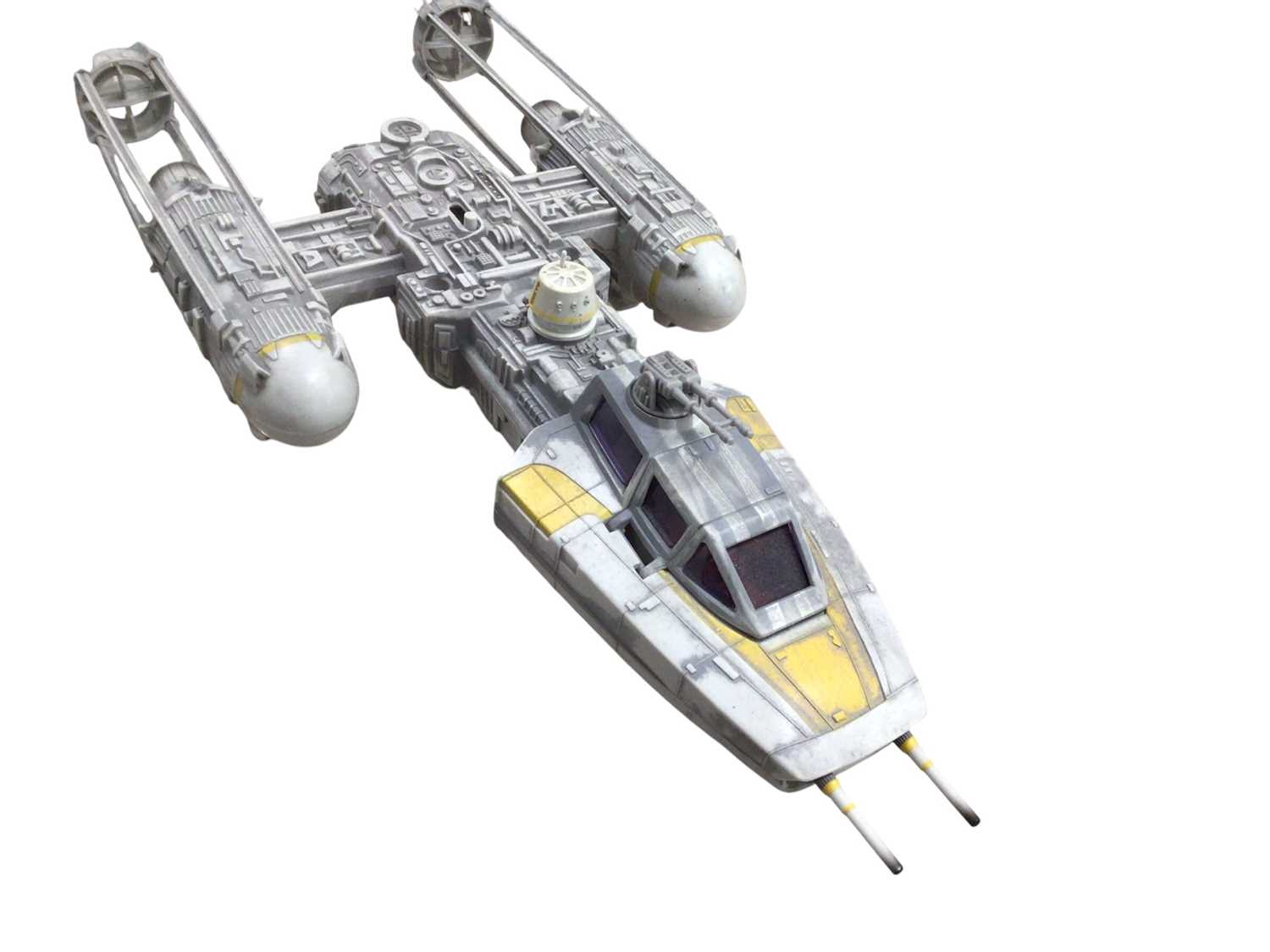 Lot 333 - Star Wars Y-Wing Fighter & two X-Wing Fighters, all constructed (3)