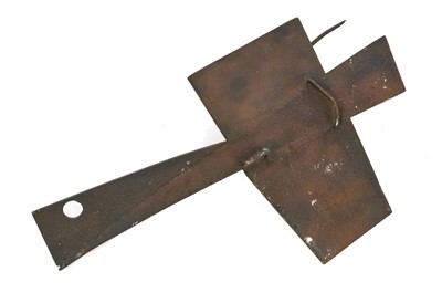 Lot 1036 - *Robert Adams (1917-1984) - Metal or bronzed metal sculpture maquette hanging form with thorns