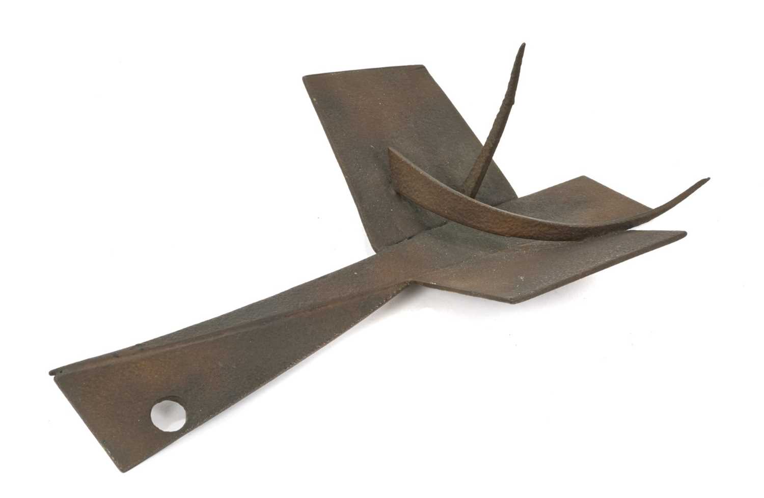 Lot 1036 - *Robert Adams (1917-1984) - Metal or bronzed metal sculpture maquette hanging form with thorns