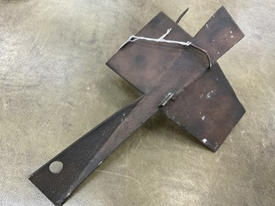Lot 1036 - *Robert Adams (1917-1984) - Metal or bronzed metal sculpture maquette hanging form with thorns