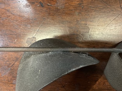 Lot 1037 - *Robert Adams (1917-1984) - Metal sculpture maquette, Forms hanging