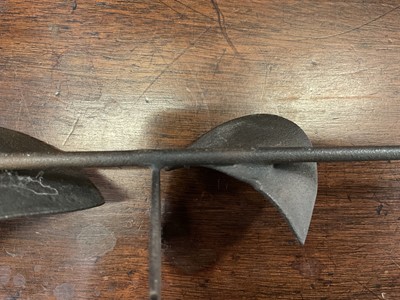 Lot 1037 - *Robert Adams (1917-1984) - Metal sculpture maquette, Forms hanging