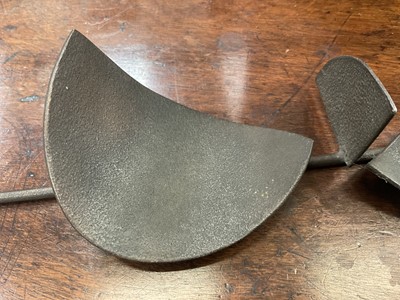 Lot 1037 - *Robert Adams (1917-1984) - Metal sculpture maquette, Forms hanging
